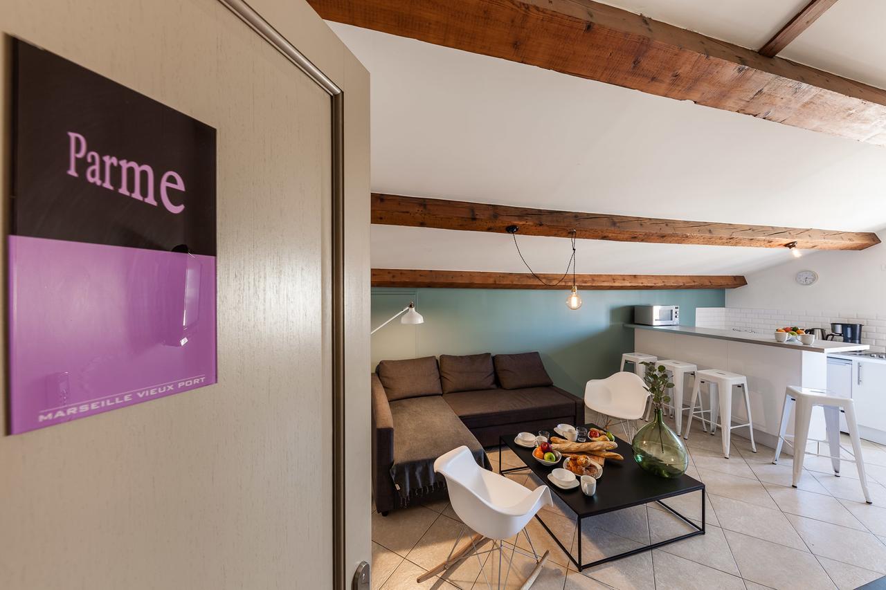 Les Cocons - 8 Appartements A 100M Du Vieux Port Marseilles Buitenkant foto